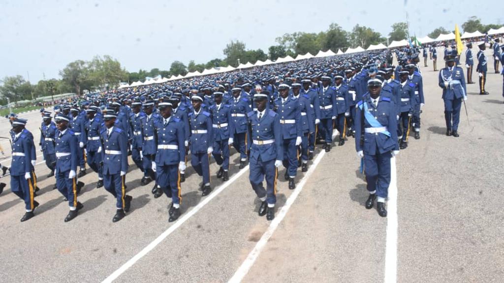 NAF promotes four officers ahead of retirement