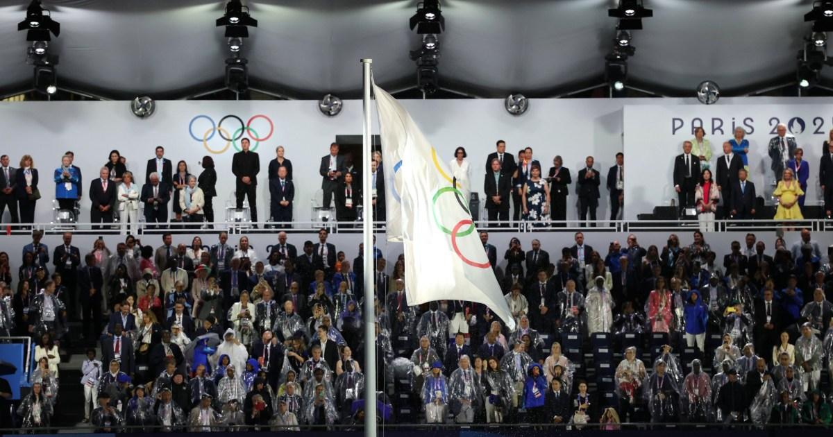 Fans spot huge Olympic flag error during Paris 2024 opening ceremony