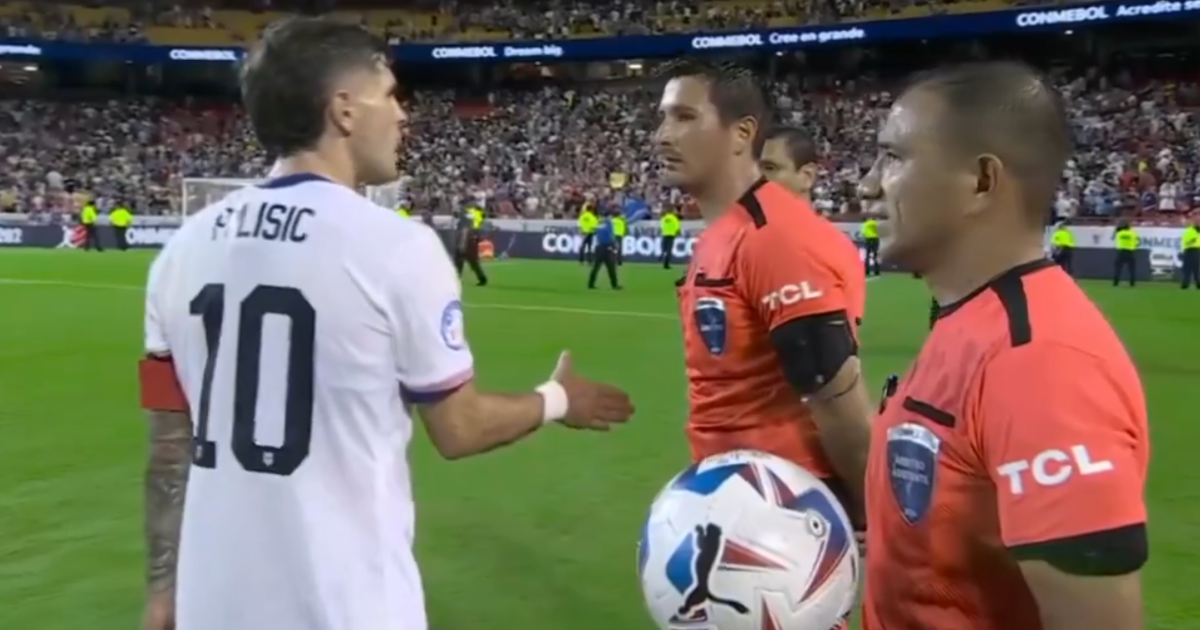 The reason Copa America referee refused to shake Christian Pulisic’s hand after USA’s defeat to Uruguay | Football