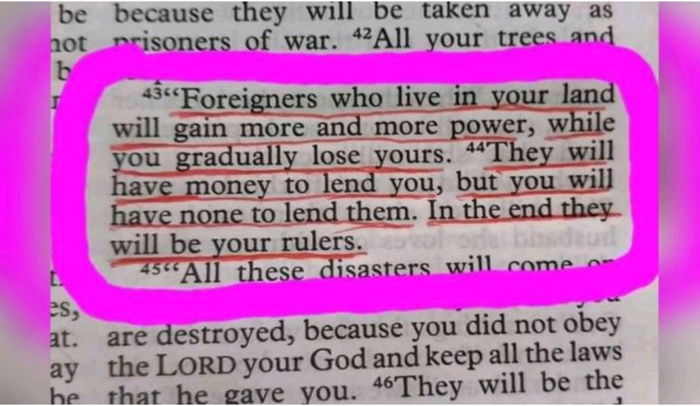 See What The Bible Says About Foreigners That Left Everyone In Shock