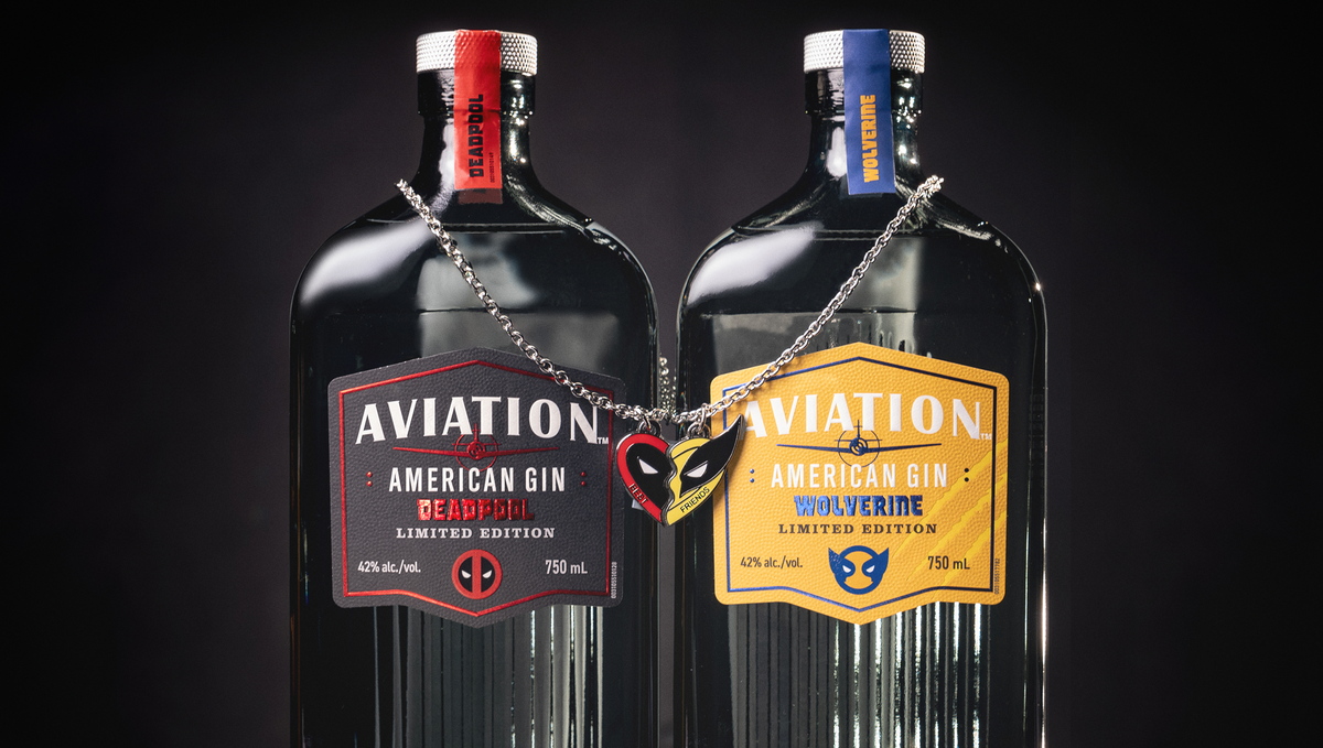 Ryan Reynolds' Aviation Gin Announces Super-Limited Wolverine Bottles