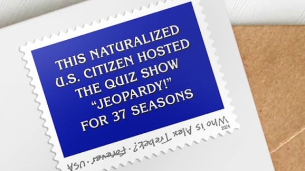 Jeopardy! host Alex Trebek gets first-class tribute with U.S. Postal Service stamp