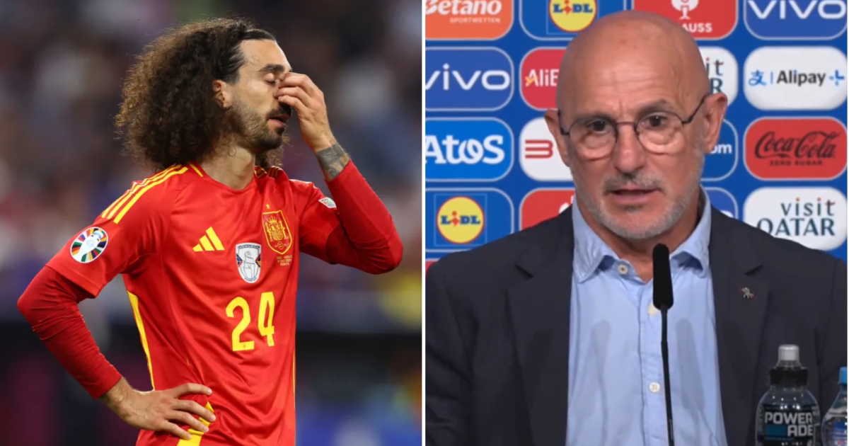 Spain boss responds to fans booing Chelsea’s Marc Cucurella in Euro 2024 win over France | Football