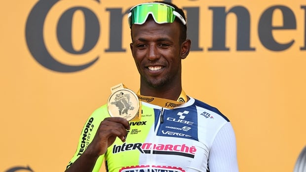 Eritrea's Biniam Girmay 1st Black cyclist to win Tour de France stage
