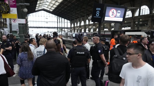 Arsonists attack French rail network hours before Olympic ceremony