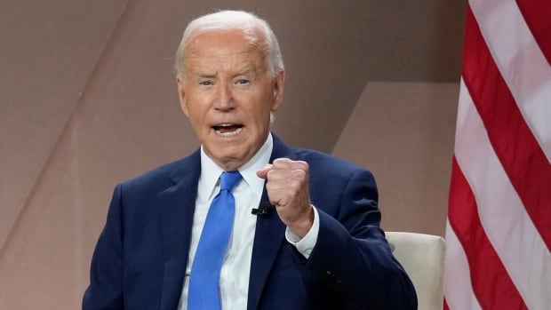 Biden faces media amid fight to keep re-election bid on track