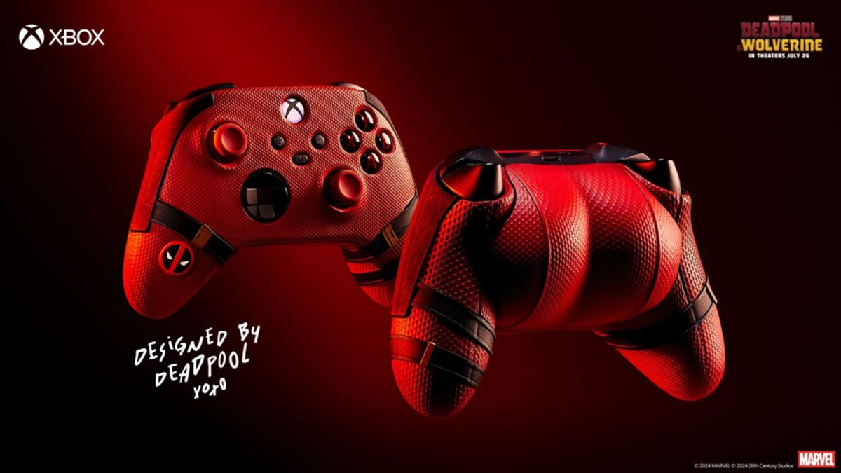 Xbox Reveals Custom Deadpool & Wolverine Console and a "Cheeky Controller"