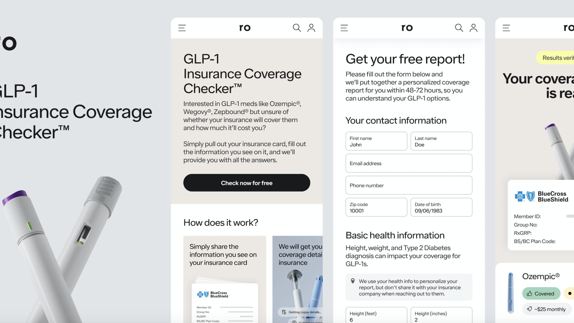 Ro launches GLP-1 insurance coverage checker