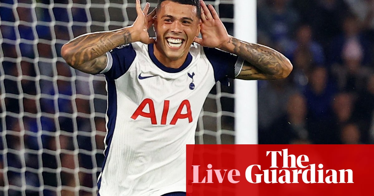 Leicester City v Tottenham Hotspur: Premier League – live | Premier League