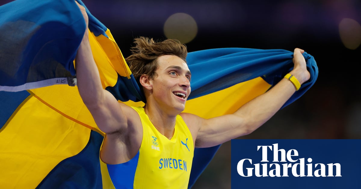 Armand Duplantis achieves new heights after breaking pole vault world record to win gold | Paris Olympic Games 2024