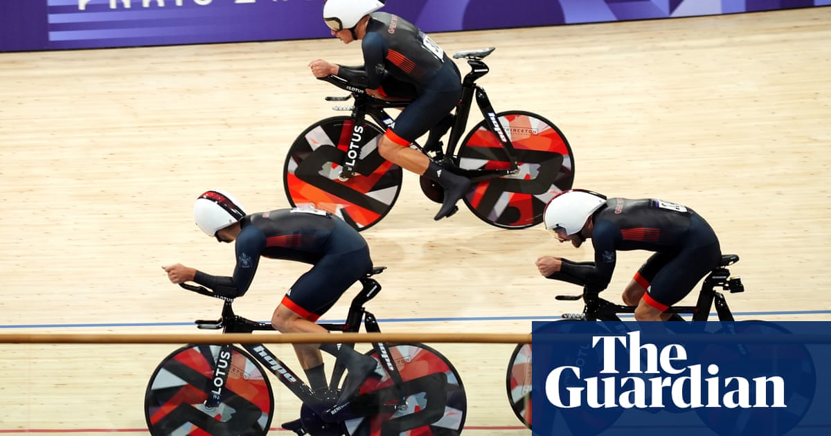 Team GB take silver in men’s team pursuit as Australia edge final | Paris Olympic Games 2024