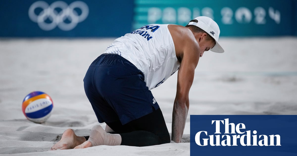 US beach volleyball shut out of medals for first time in Olympic history | Paris Olympic Games 2024