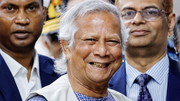 Bangladesh's next leader Muhammad Yunus arrives home ahead of swearing-in