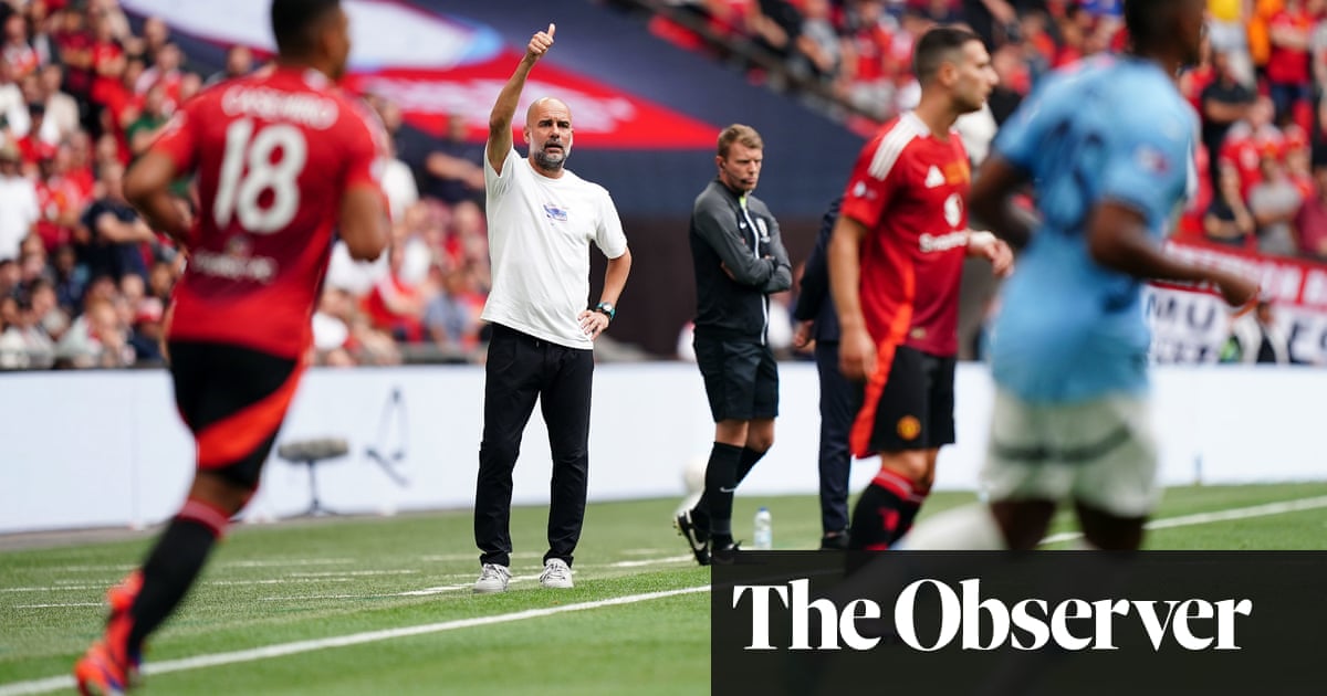 Fired-up Guardiola needs no pep talk for Manchester City’s latest challenge | Manchester City