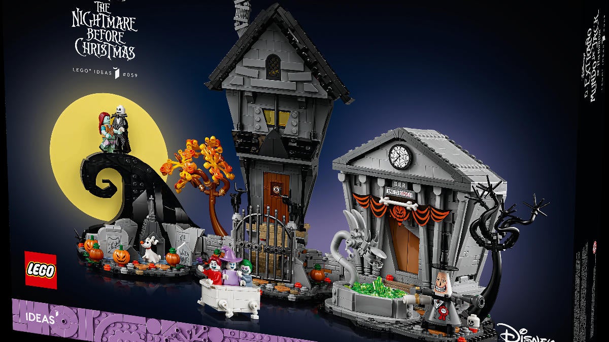 LEGO Ideas The Nightmare Before Christmas Set Officially Drops In September