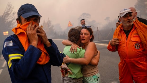 Greece’s worst wildfire this year reaches edge of Athens