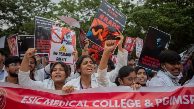 India's medics on strike to protest rape and killing of doctor in Kolkata