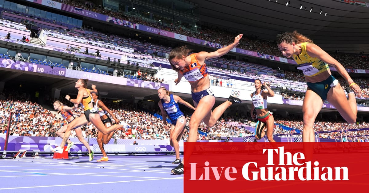 Paris 2024 Olympics day 13: heptathlon begins, plus taekwondo, diving, golf and more – live | Paris Olympic Games 2024