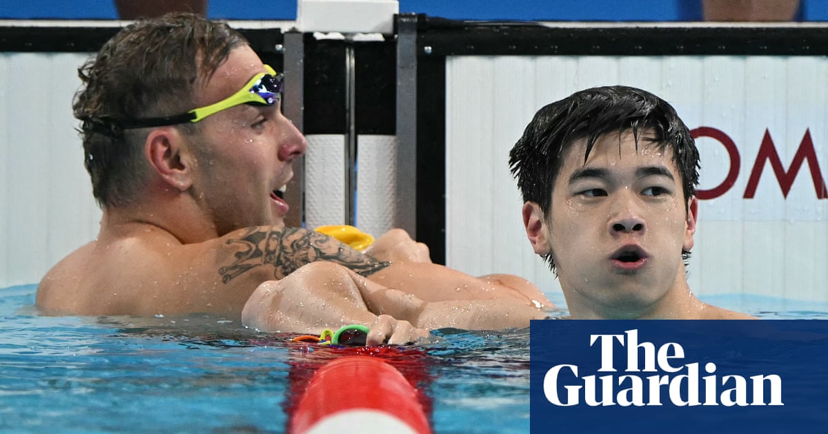 China’s Pan Zhanle accuses Australian and US swimmers of unsportsmanlike behaviour – video | Paris Olympic Games 2024