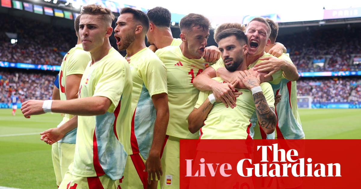 France v Spain: Olympic men’s football final – live | Soccer