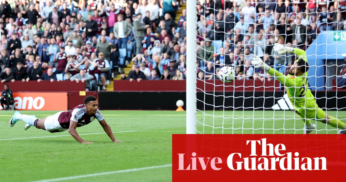 Aston Villa v Arsenal: Premier League – live | Premier League