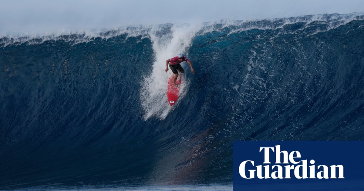 Barrels and pigdogs – the best Olympic surfing pictures from Tahiti | Sport