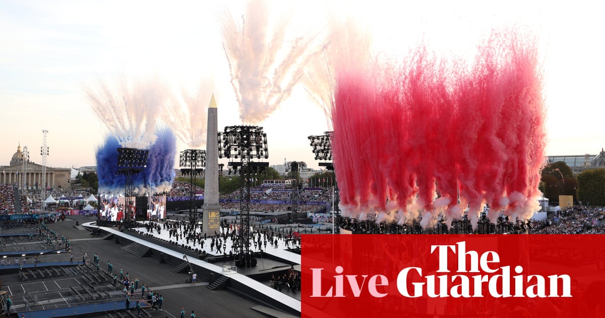 Paris 2024 Paralympics opening ceremony: athletes to march along Champs-Élysées – live | Paris Paralympic Games 2024