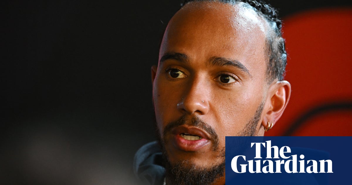 ‘Really heavy to see’: Lewis Hamilton speaks up on plight of refugees in Africa | Lewis Hamilton