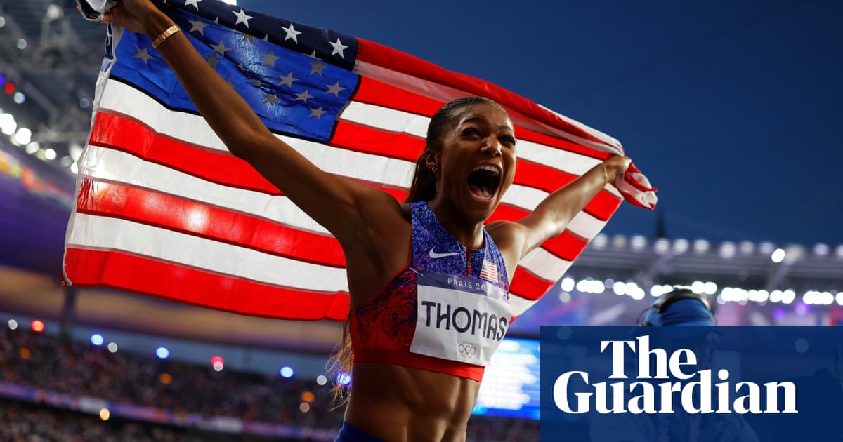 Gabby Thomas wins women’s 200m while GB pair fall just short once more | Paris Olympic Games 2024