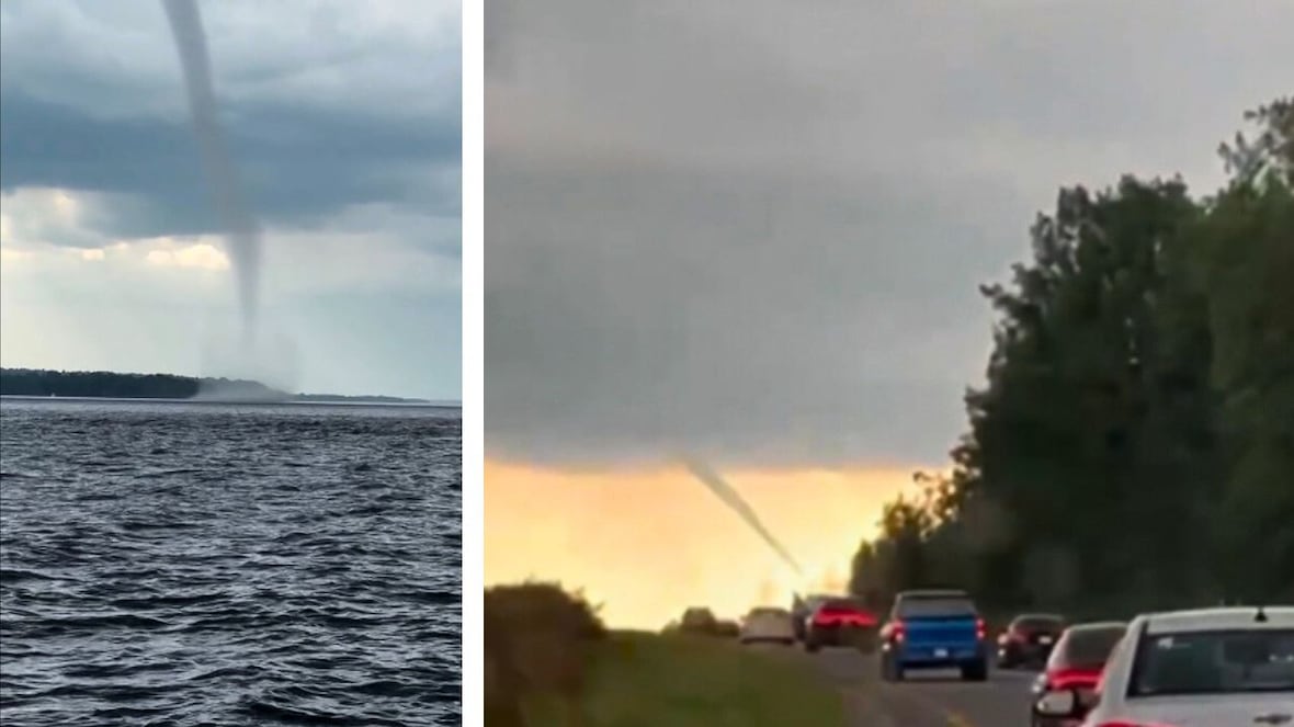 A tornado over water? This is how waterspouts work