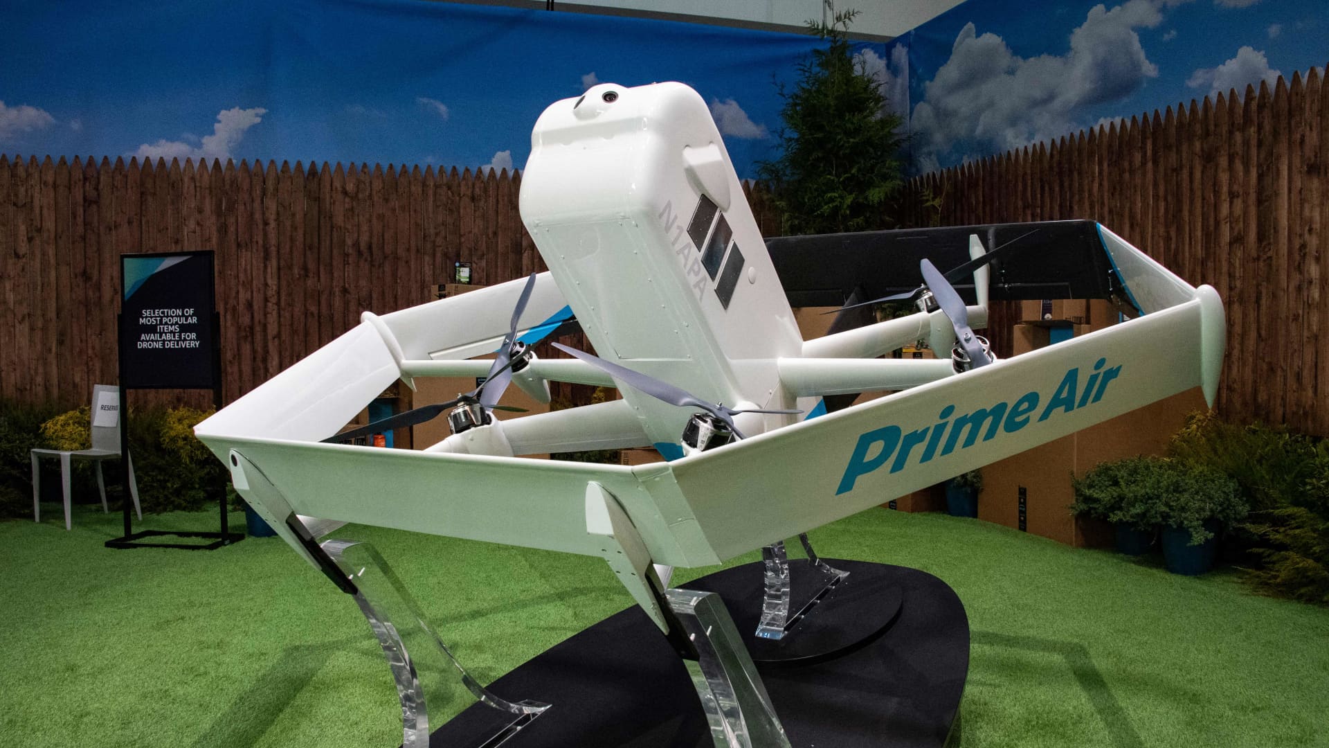 Amazon to test Prime Air drone delivery service in the UK