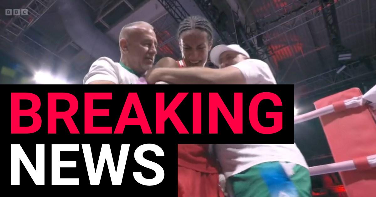 Imane Khelif in tears as she secures Olympic medal with dominant victory