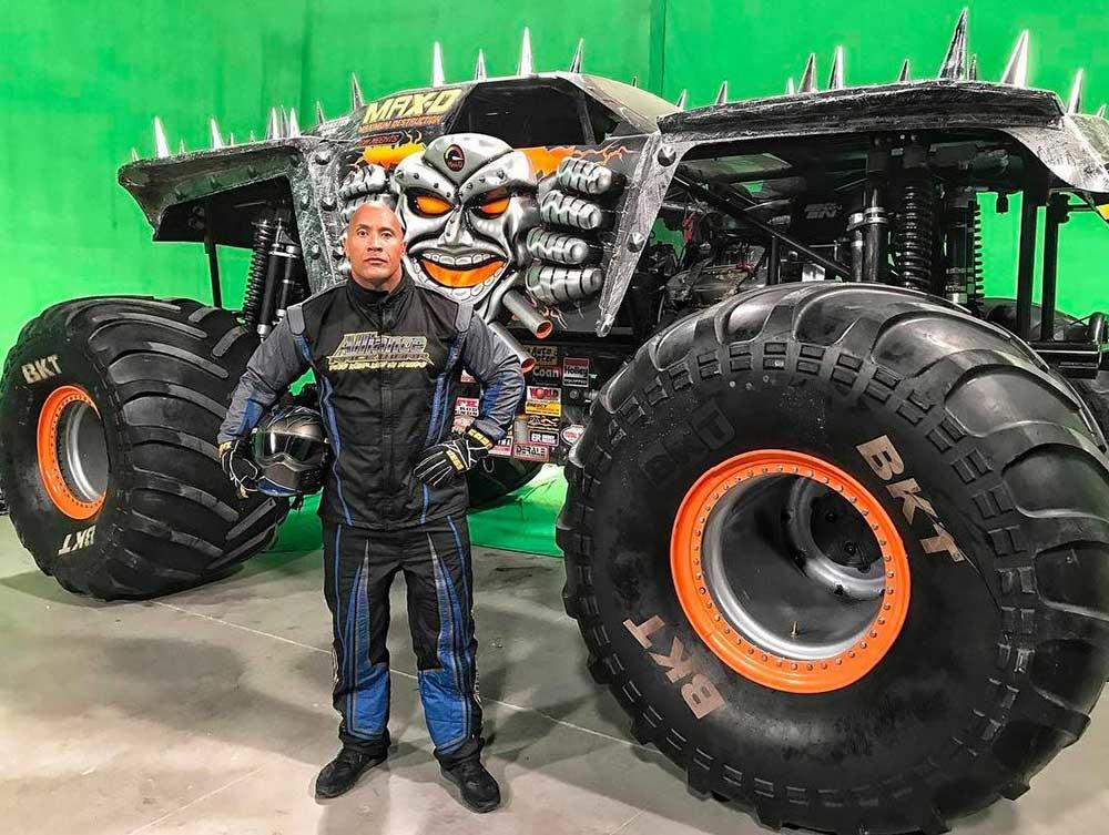 The Rock Announces New Disney Monster Truck Movie