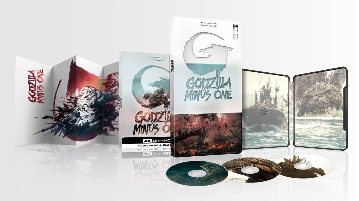 Godzilla Minus One Limited Edition SteelBook 4K Blu-ray Is Back In Stock