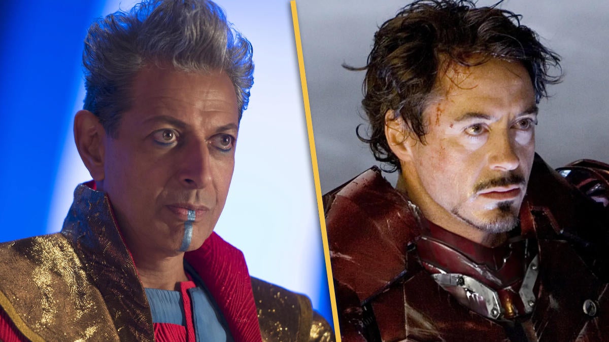 Marvel's Jeff Goldblum Has Perfect Reaction to Robert Downey Jr.'s Doctor Doom Return