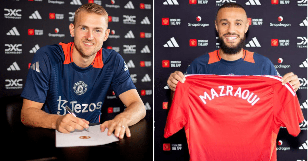 Man Utd star’s hilarious reaction to Matthijs de Ligt & Noussair Mazraoui signing | Football