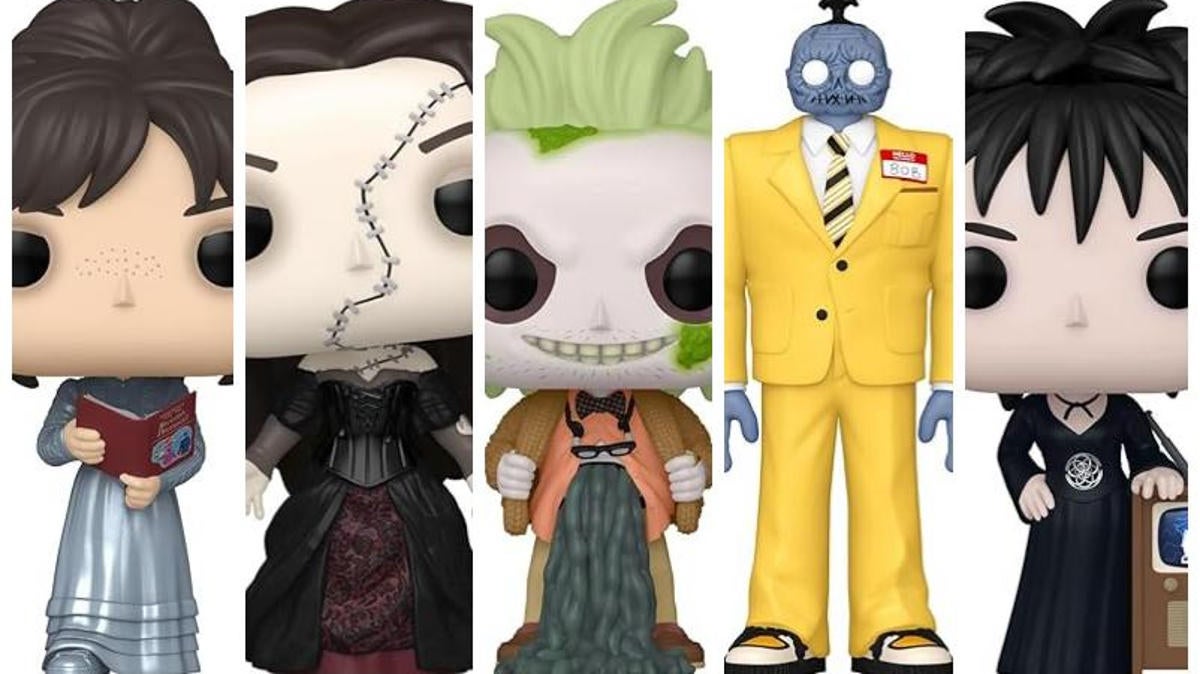 Beetlejuice Beetlejuice Conjures Up New Funko Pops