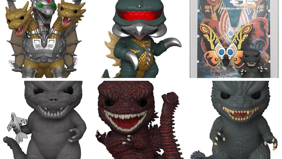 Godzilla Celebrates 70 Years With a Monster Wave Of Funko Pops