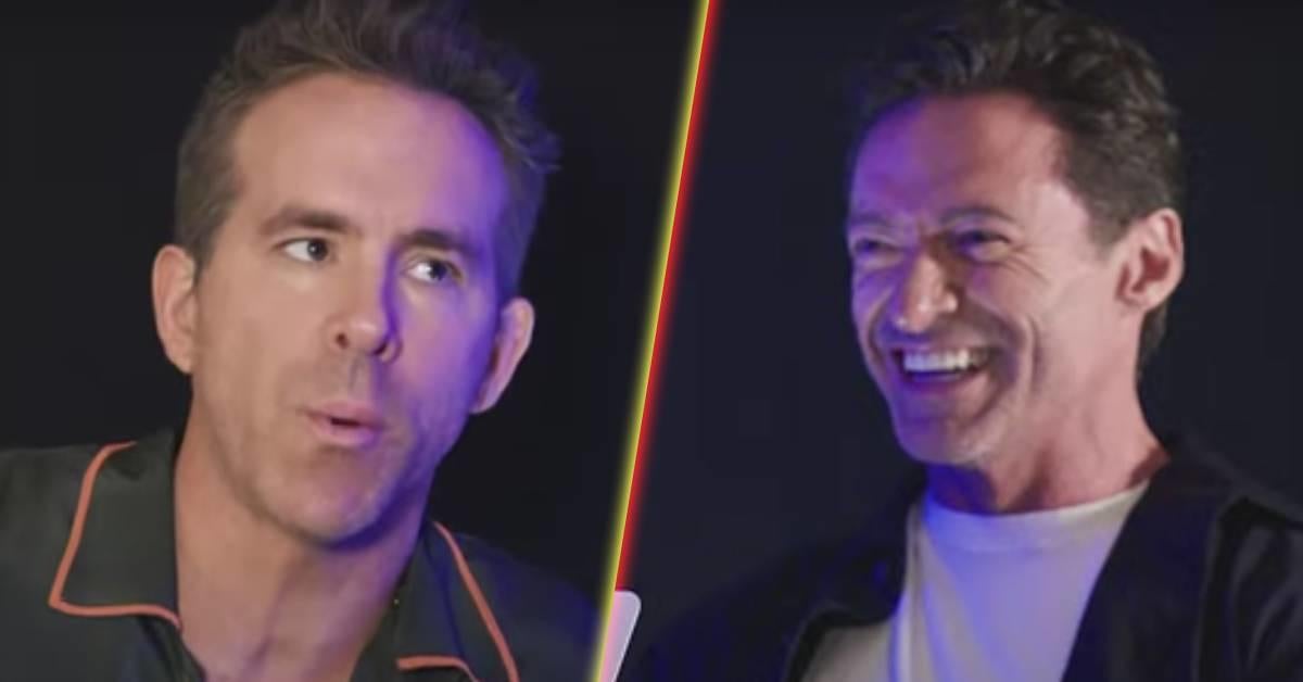 Ryan Reynolds & Hugh Jackman Play Funny Co-Stars Game