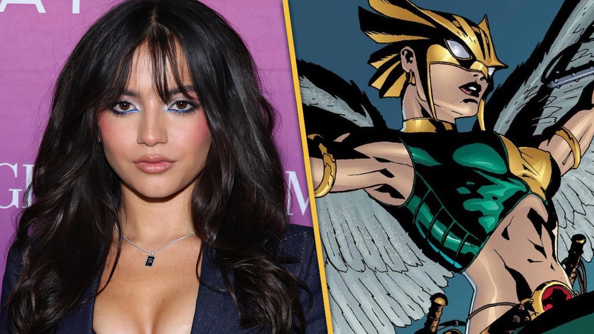 Isabela Merced Teases Her Hawkgirl Costume and Helmet