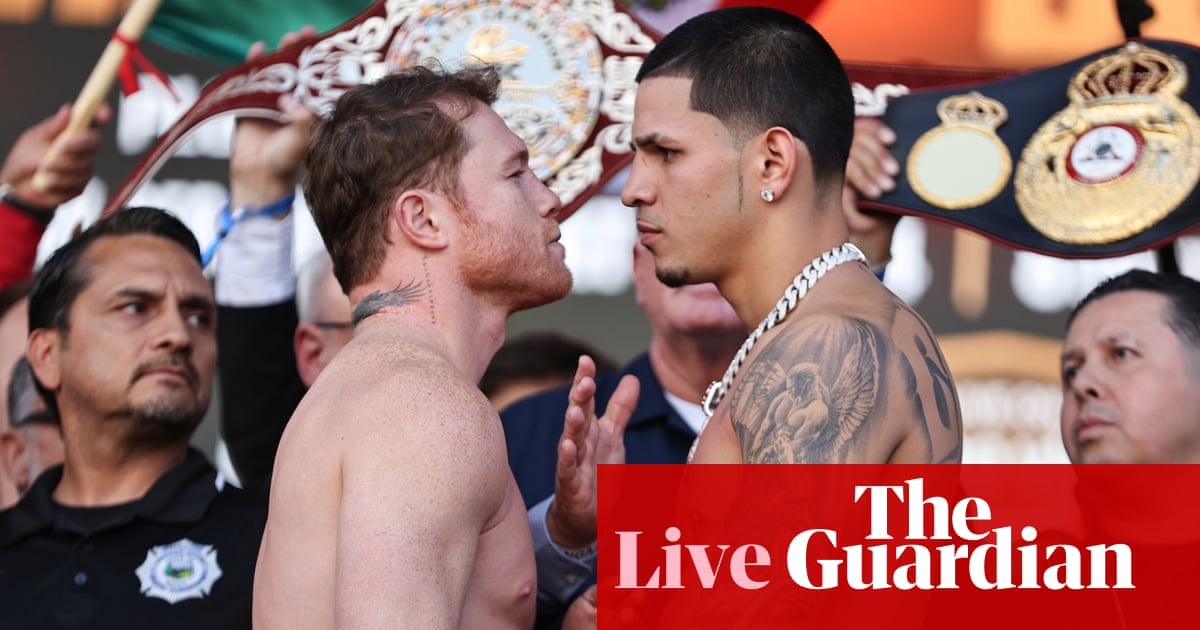 Canelo Álvarez v Edgar Berlanga: unified super middleweight championship – live | Boxing