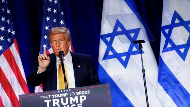 Trump says Jewish American voters would ‘really have a lot to do with’ a potential election loss