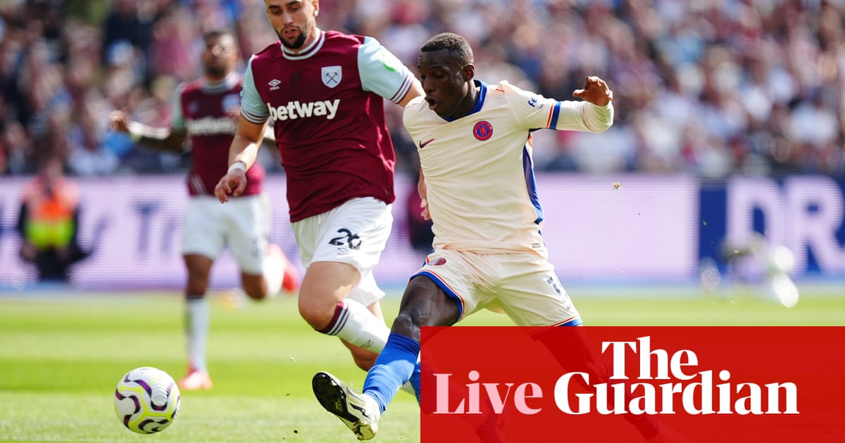 West Ham v Chelsea: Premier League – live | Premier League