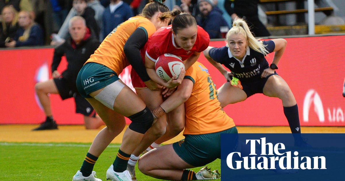 Wallaroos denied draw on tour by last-gasp try for history-making Wales | Women’s rugby union