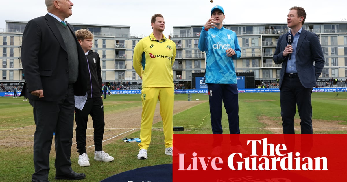 England v Australia: fifth and decisive men’s cricket one-day international – live | Cricket