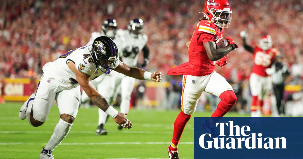 Chiefs beat Ravens by finest of margins in wild finish to NFL season opener | NFL