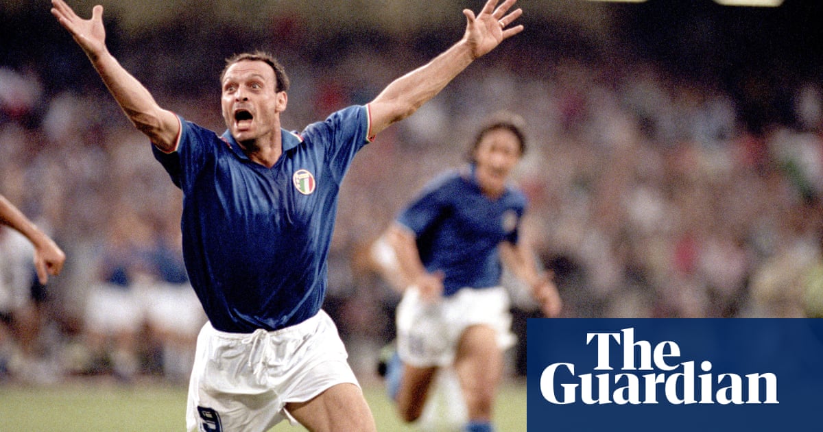 Totò Schillaci: Italy’s goalscoring hero – video obituary | Italy