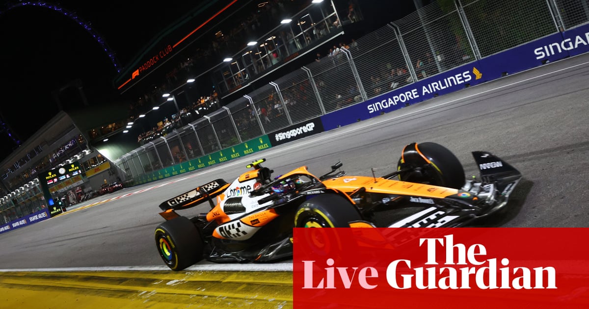 Singapore Grand Prix: Formula One – live | Formula One