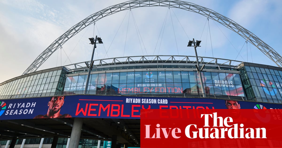 Daniel Dubois v Anthony Joshua: IBF heavyweight championship – live | Boxing