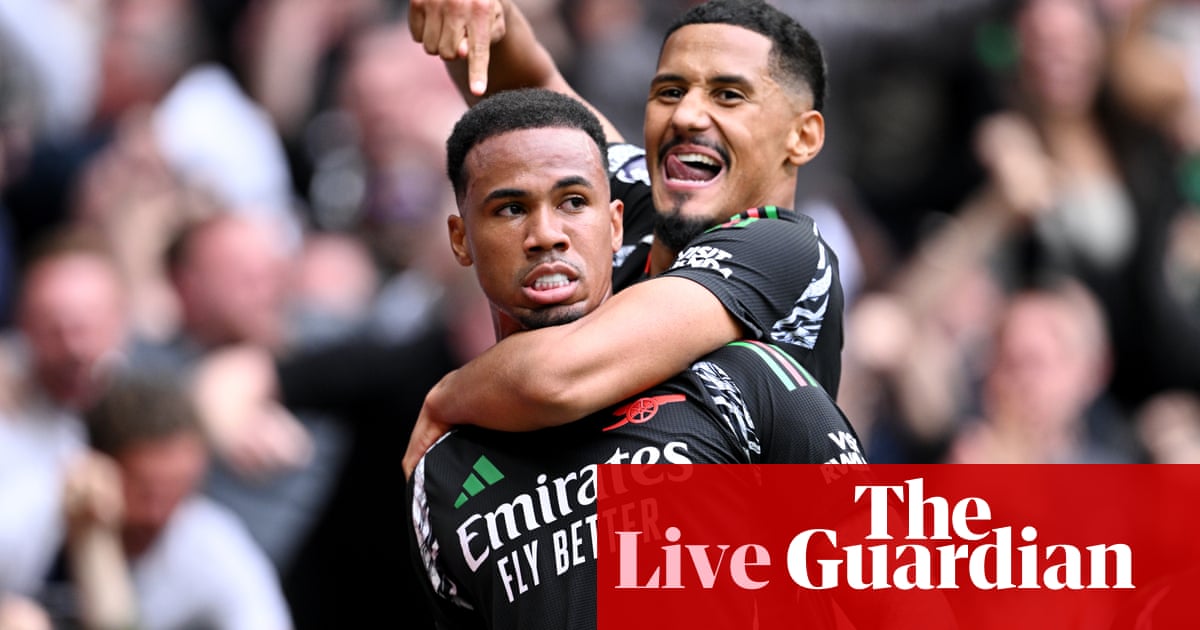 Tottenham 0-1 Arsenal: north London derby, Premier League – live reaction | Premier League